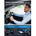 Zewwen FM Transmitter for Car Bluetooth 5.3, Type-C PD 30W & QC3.0 18W USB Car Charger, Cigarette Lighter Bluetooth Car Adapter Wireless Radio, Hands-Free Call, Hi-Fi MP3 Player, 7 Colors LED Backlit
